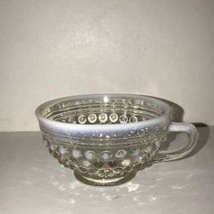 Fenton opalescent hobnail tea cups/punch cups.